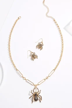 Cato Spider Necklace Set> Sets|Necklaces
