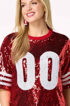 Cato Sporty Sequin Top><noscript><img width=