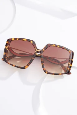 Cato Square Tortoise Sunglasses> Sunglasses