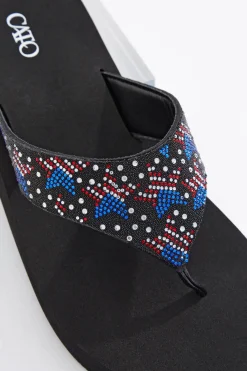 Cato Star Americana Flip Flops> Sandals