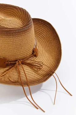 Cato Star Band Burnished Western Hat> Hats & Hair
