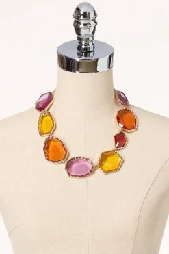Cato Statement Lucite Short Necklace Set> Sets|Necklaces