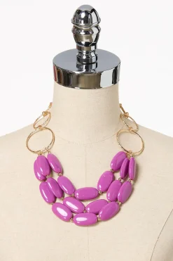 Cato Statement Resin Layered Necklace Set> Sets|Necklaces