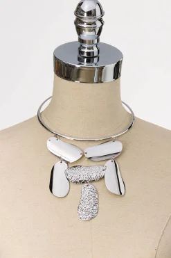 Cato Statement Textured Wire Necklace Set> Sets|Necklaces