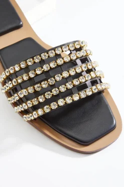 Cato Stone Cage Slide Sandals> Sandals|Flats