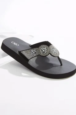 Cato Stone Medallion Flip Flops> Sandals