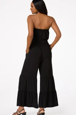 Cato Strapless Tiered Jumpsuit> Dresses