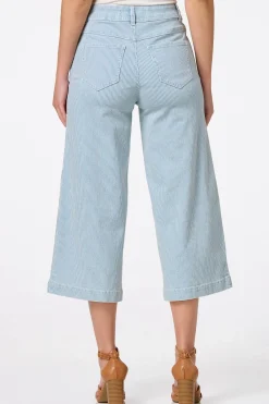 Cato Stripe Cropped Jeans> Jeans