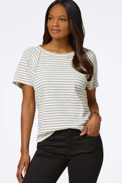 Cato Stripe Dolman Sleeve Top> Tops