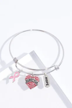 Cato Survivor Charm Bangle Bracelet> Bracelets
