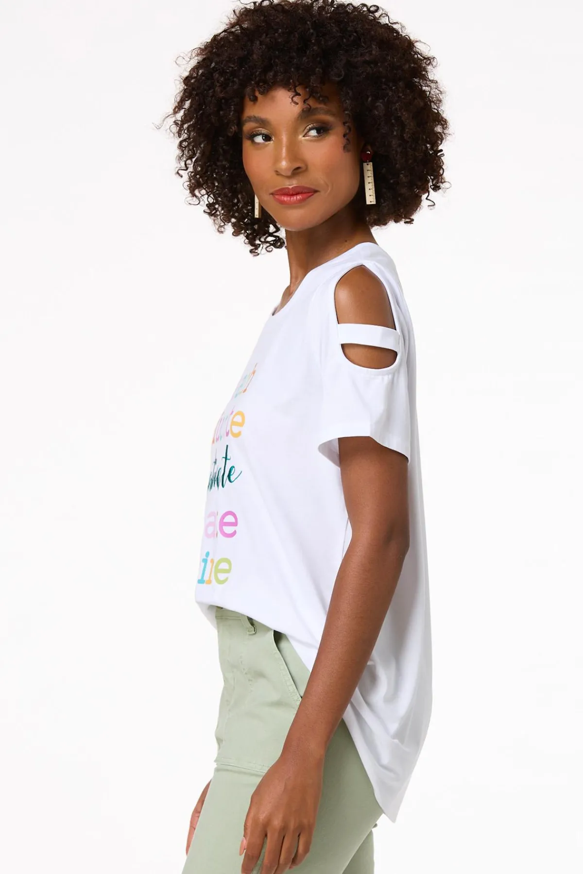 Cato Teach Educate Motivate Tee> Tops