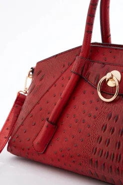 Cato Textured Angular Satchel> Handbags