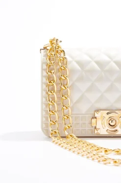Cato Textured Jelly Chain Crossbody> Handbags