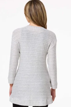 Cato Textured Stripe Cardigan> Tops
