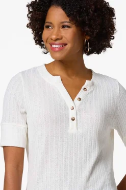 Cato Textured Stripe Henley><noscript><img width=