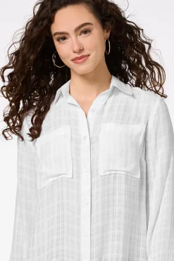 Cato Textured Two Pocket Tunic><noscript><img width=