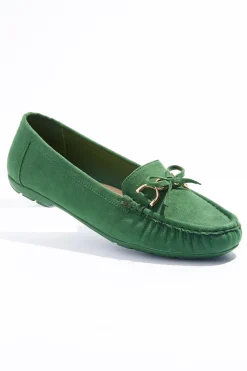 Cato Tie Bow Moccasin Flats> Flats