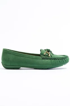 Cato Tie Bow Moccasin Flats> Flats