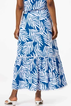 Cato Tiered Palm Leaf Skirt> Skirts