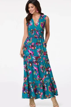 Cato Tiered Smocked Waist Dress> Dresses
