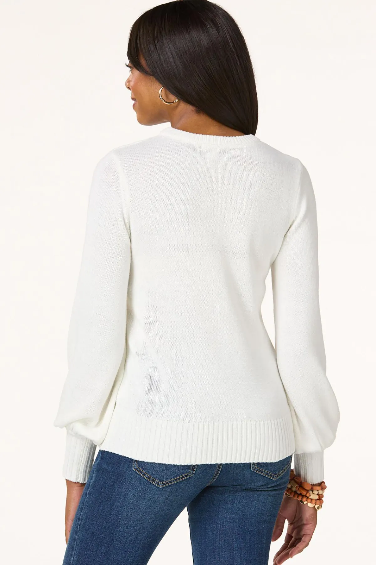 Cato Tinseled Hello Fall Sweater> Sweaters