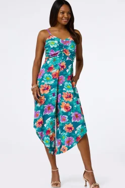 Cato Tropical Floral Genie Jumpsuit><noscript><img width=