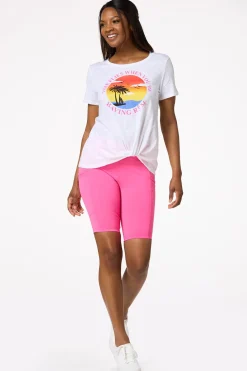Cato Two Pocket Biker Shorts><noscript><img width=