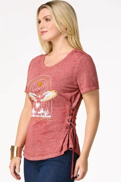 Cato Under His Wings Graphic Tee><noscript><img width=