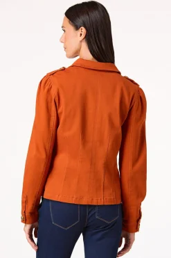 Cato Utility Puff Sleeve Jacket><noscript><img width=