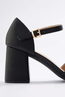 Cato Vamp Detail Open Toe Heels><noscript><img width=
