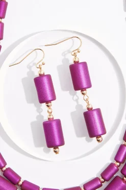 Cato Vibrant Cylinder Necklace Set><noscript><img width=