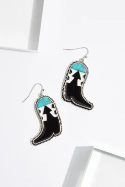 Cato Western Boot Dangle Earrings> Earrings