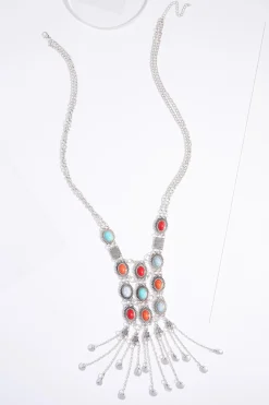 Cato Western Long Chain Necklace> Necklaces