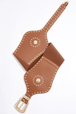 Cato Western Stud Oversized Buckle Belt> Belts