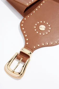 Cato Western Stud Oversized Buckle Belt><noscript><img width=