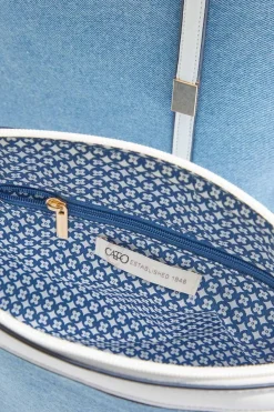 Cato Whipstitch Trim Tote Set><noscript><img width=