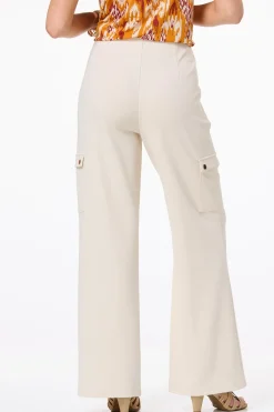 Cato Wide Leg Seamed Cargo Pants><noscript><img width=