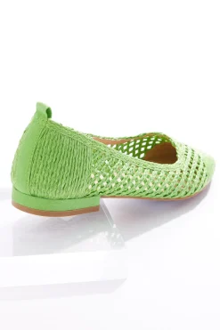 Cato Wide Width Raffia Ballet Flats> Wide Width