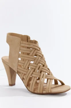 Cato Wide Width Criss Cross Heels> Wide Width