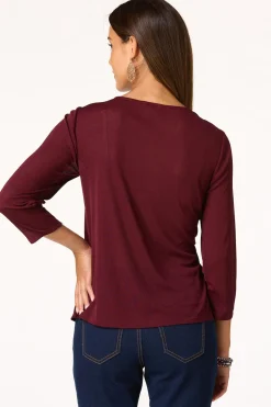 Cato U- Ring Top> Tops