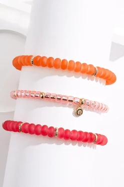 Cato Xl Lucite Beaded Bracelet Set> Bracelets